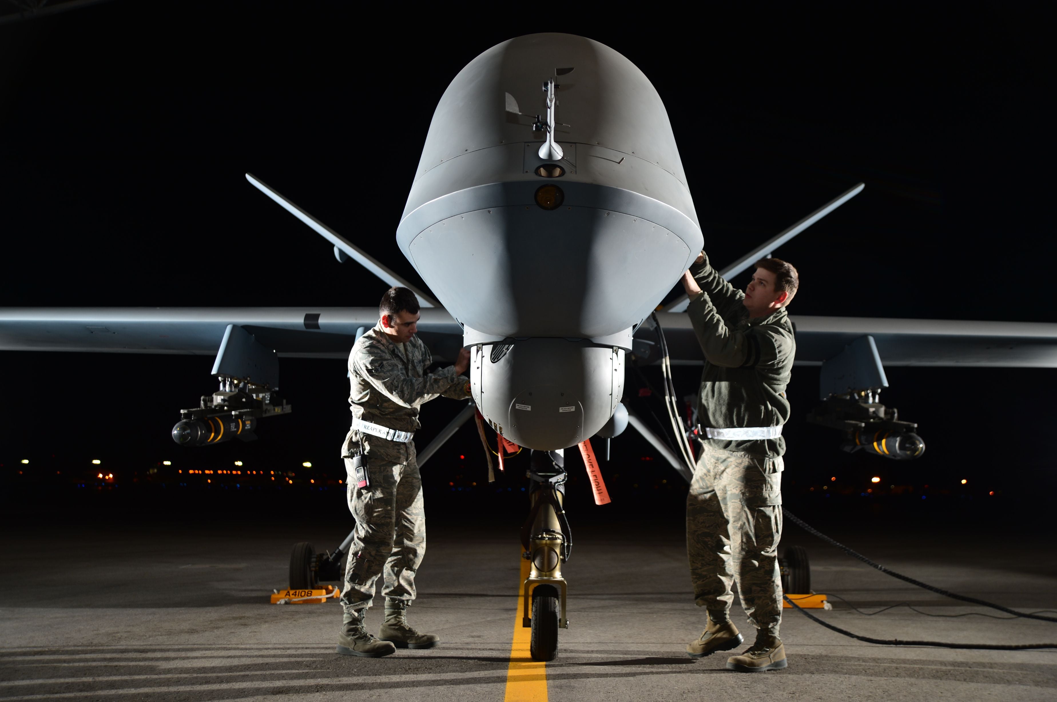 Air Force transition from the MQ-1 Predator to the MQ-9 Reaper is