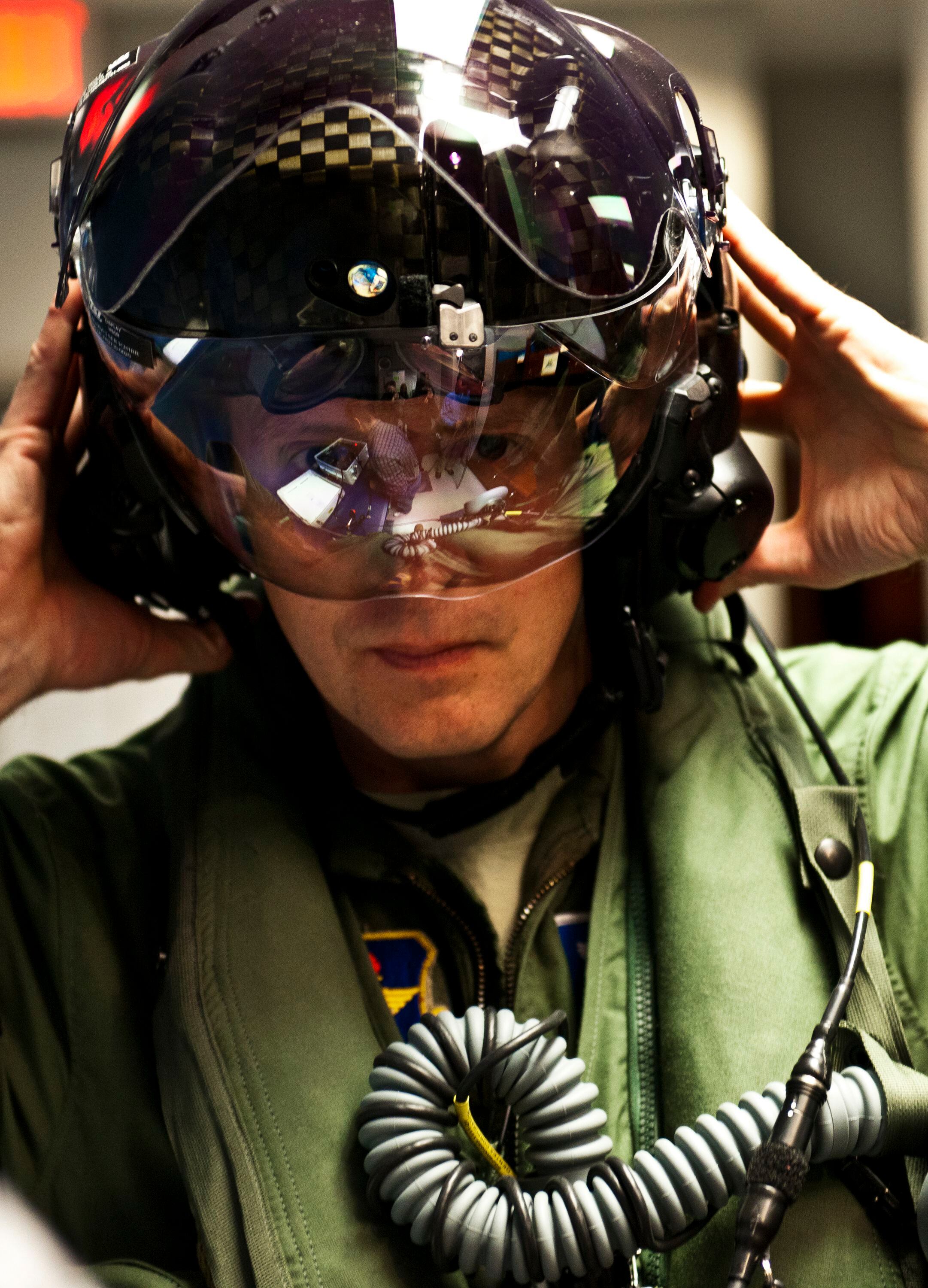 Aircraft helmet on sale
