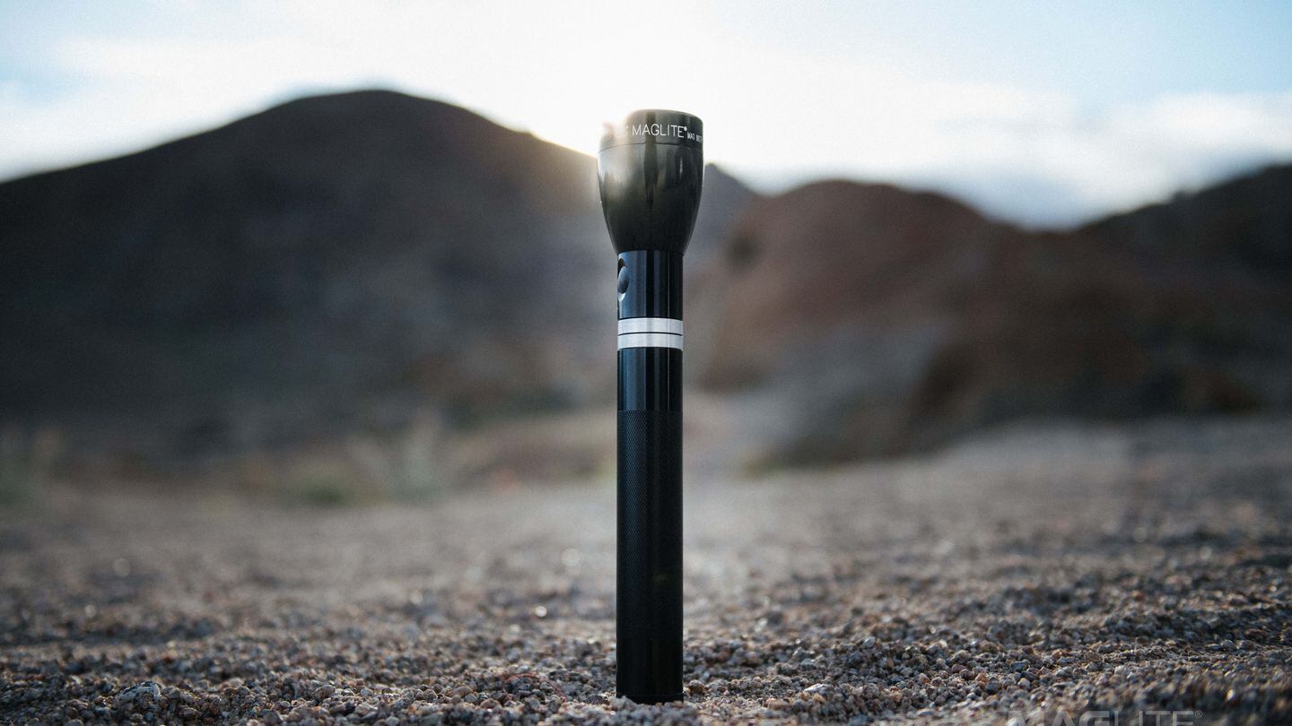 The classic Maglite, a staple for law enforcement, now uses LED lights and it’s rechargeable–up to 80% in 30 minutes, and just as powerful as ever. (Maglite)