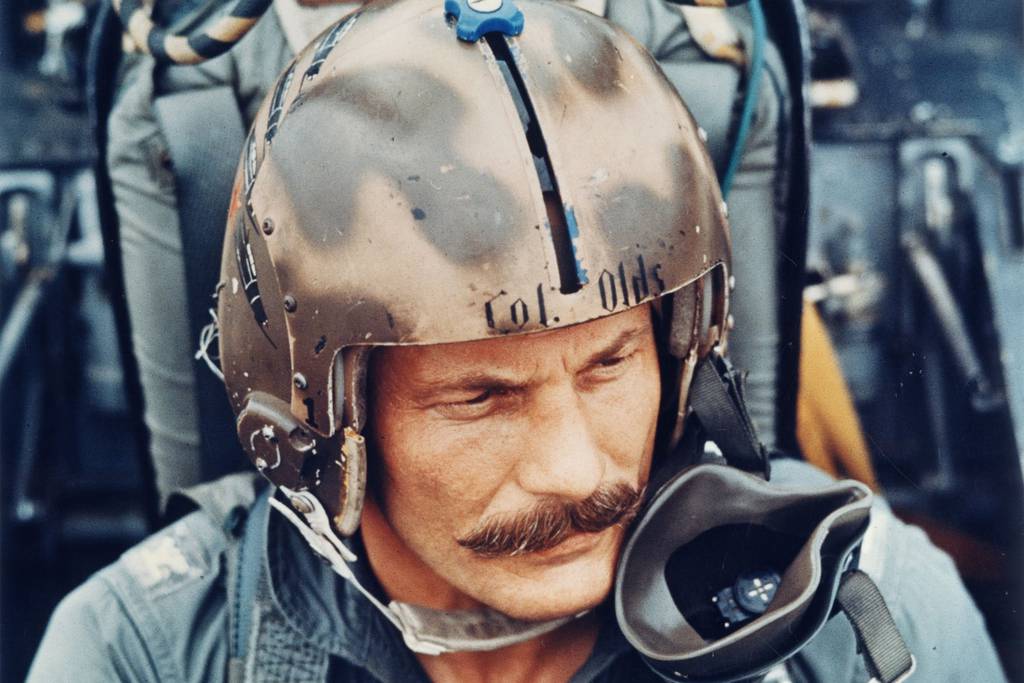 Mustache March: Robin Olds&#39; mustache is just a sliver of his story