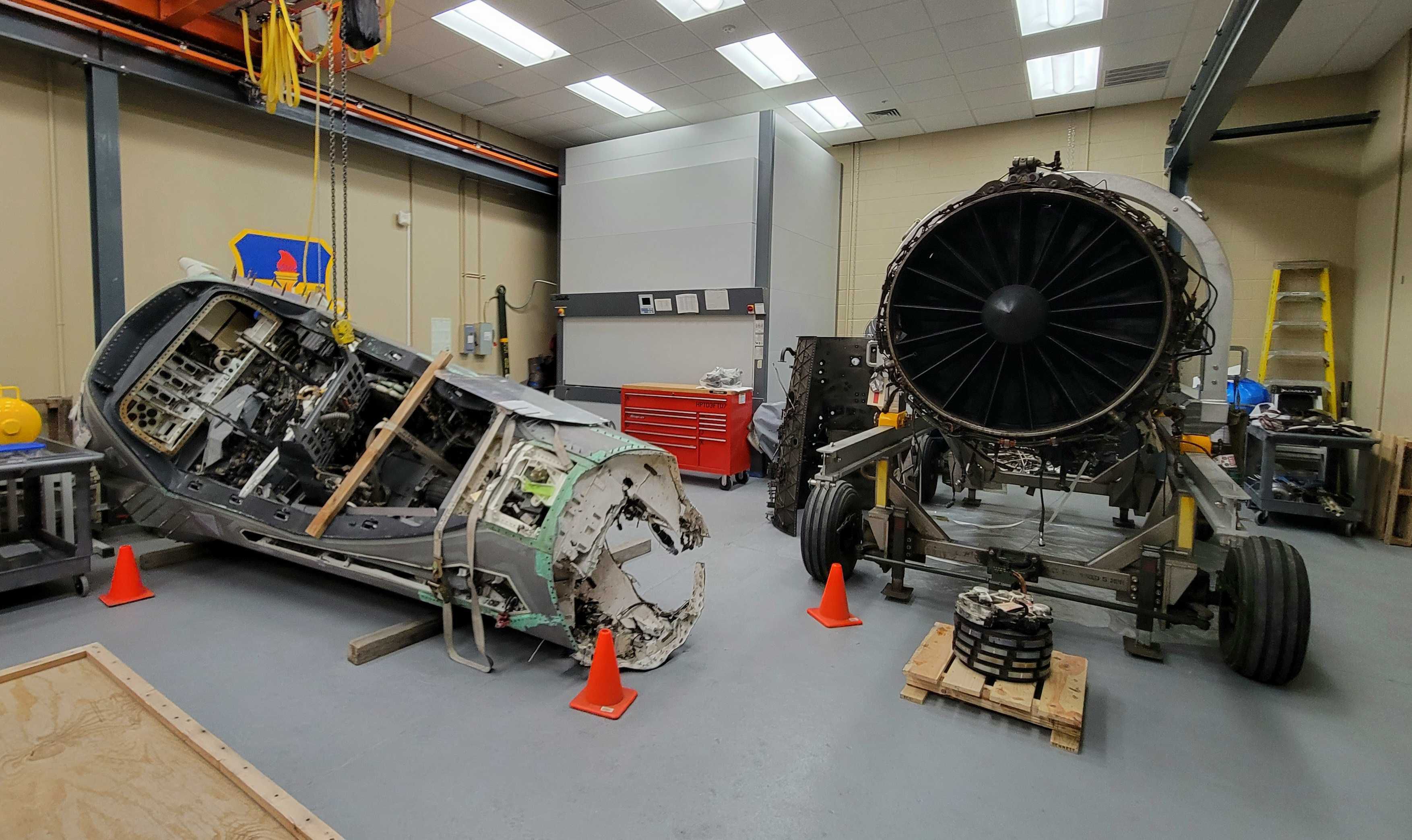 In Utah, one airman's trashed F-35 is another's training aid