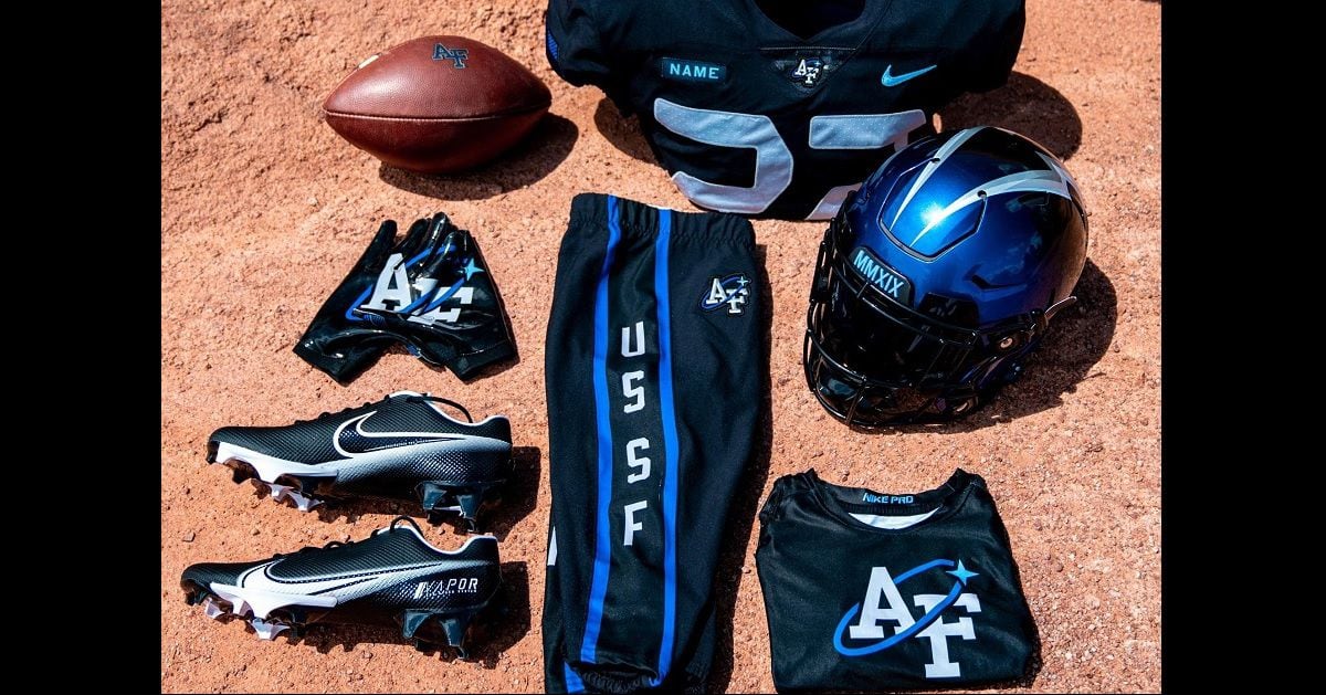 Air Force football to honor Space Force with new uniform design