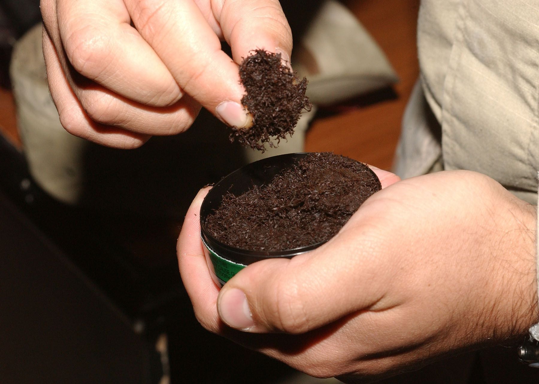 tobacco chewable Chewing tobacco use still high among airmen, surgeon general says