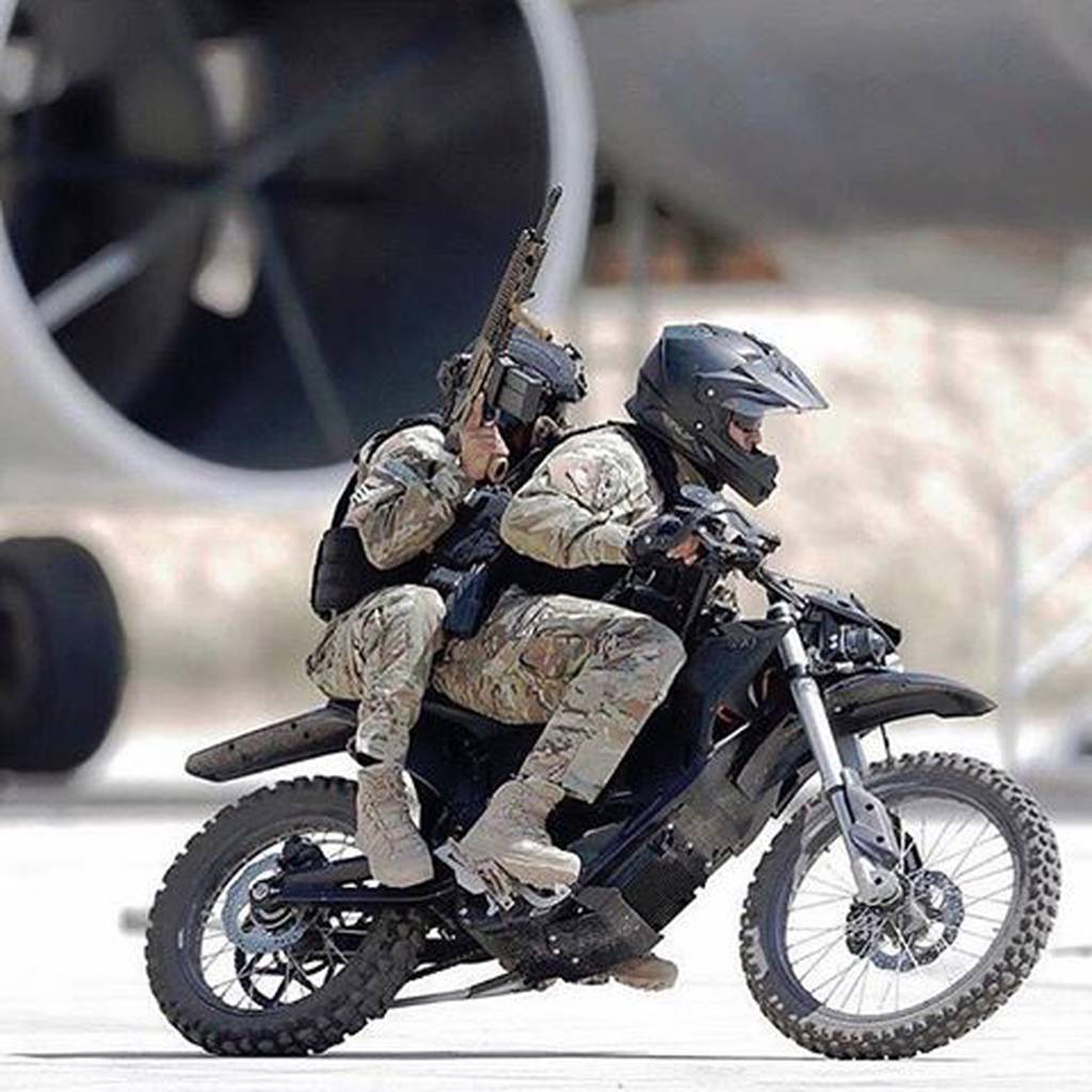 This silent, allelectric dirt bike could soon drive special operators