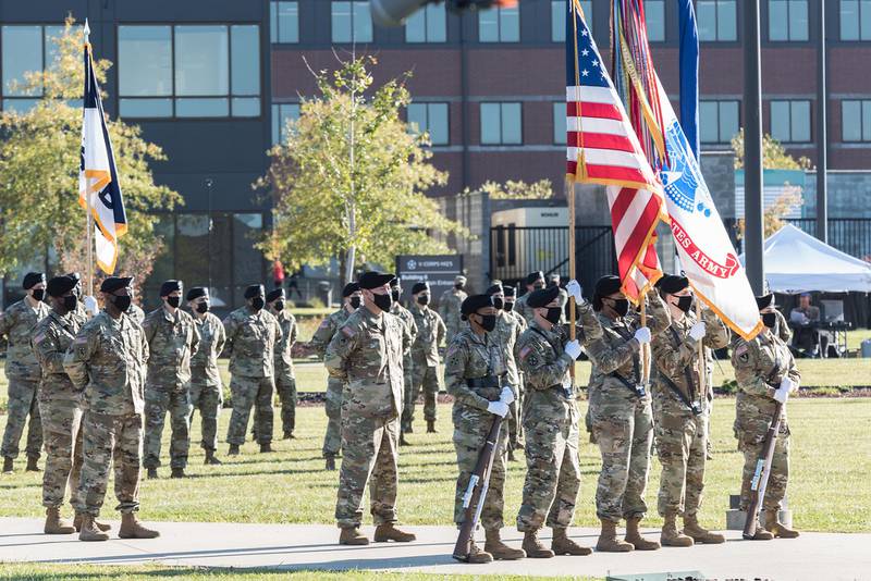 V Corps conducted a reactivation ceremony, at Fort Knox, Ky., Oct 16, 2020.
