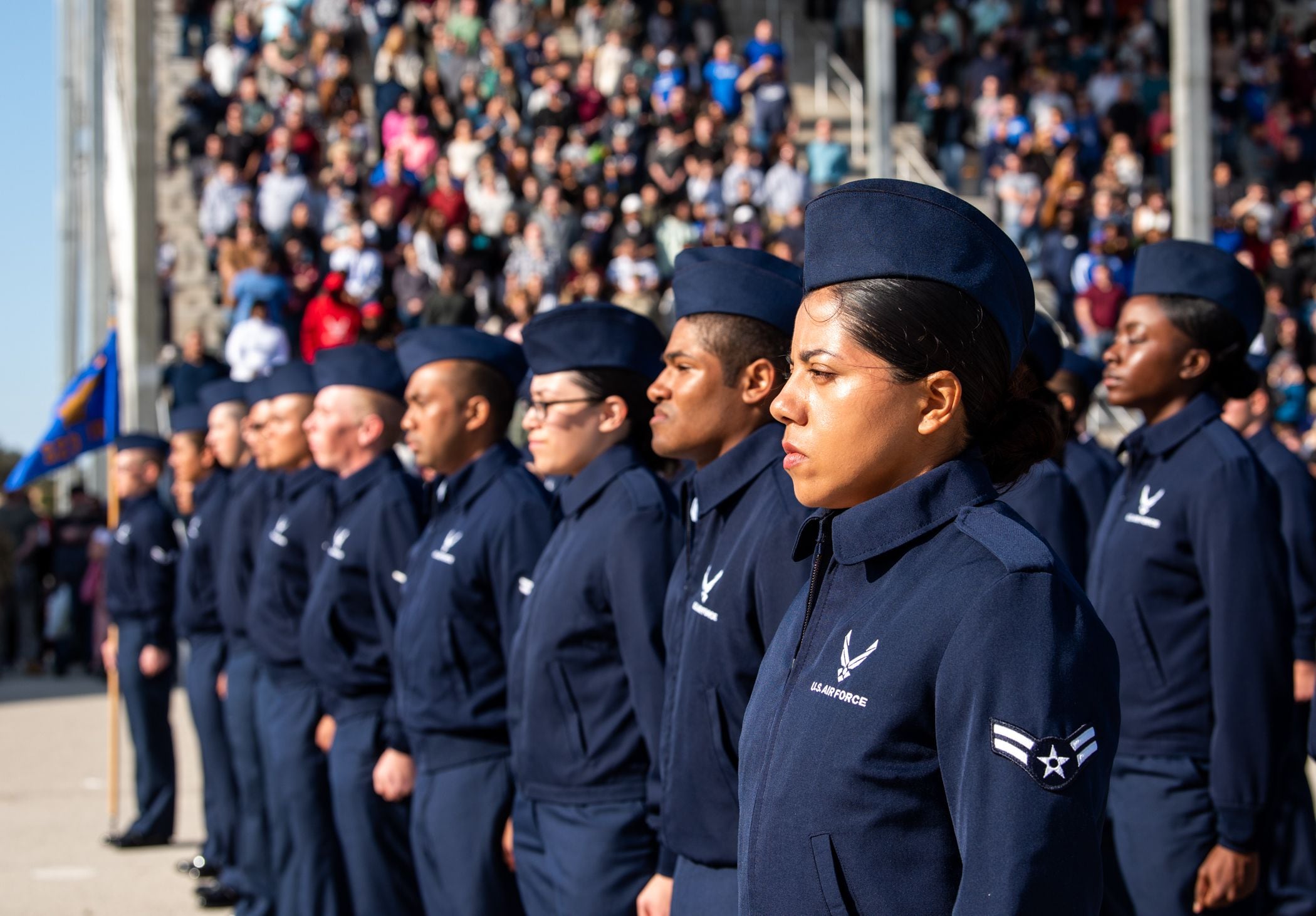 Air Force revamps first week of boot camp to build trust life skills