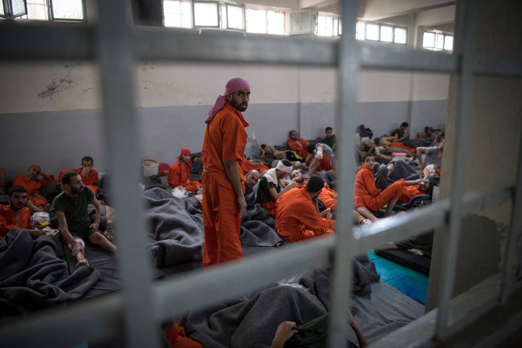 Kurdish prison Islamic State prisoners