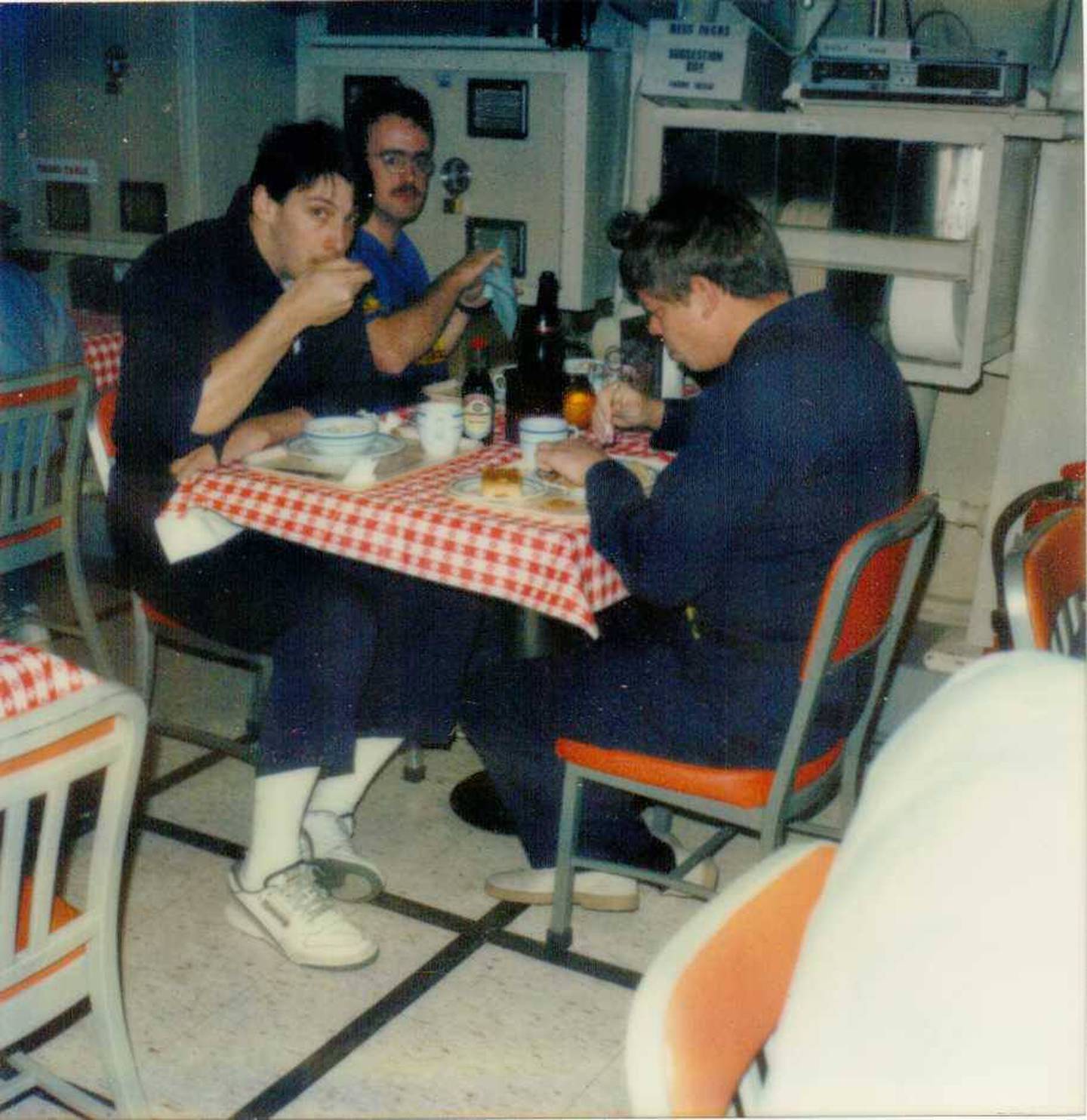 In 1988, forks began to disappear in the USS Nevada, thanks to a prank cooked up by David Chetlain and partner in mischief Jim Gover.