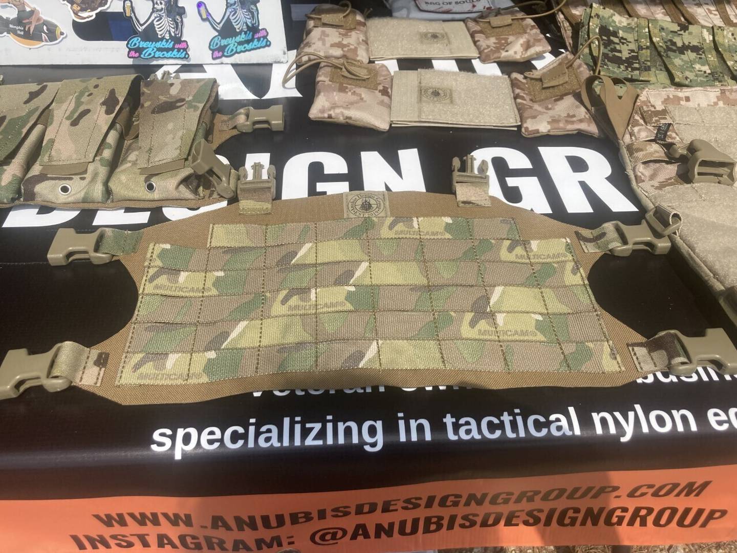Anubis Design Group specializes in making tactical nylon gear for the military, law enforcement and civilians.