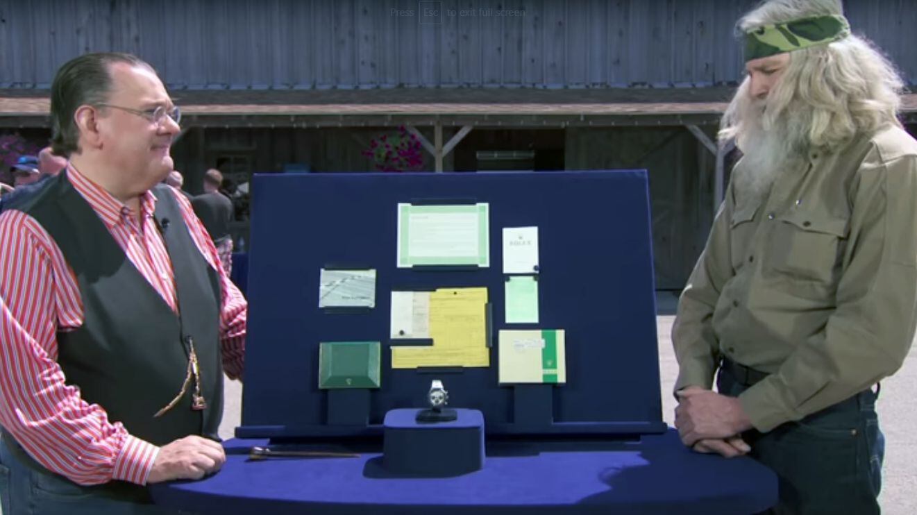 Air Force veteran floored after learning value of his Rolex watch on