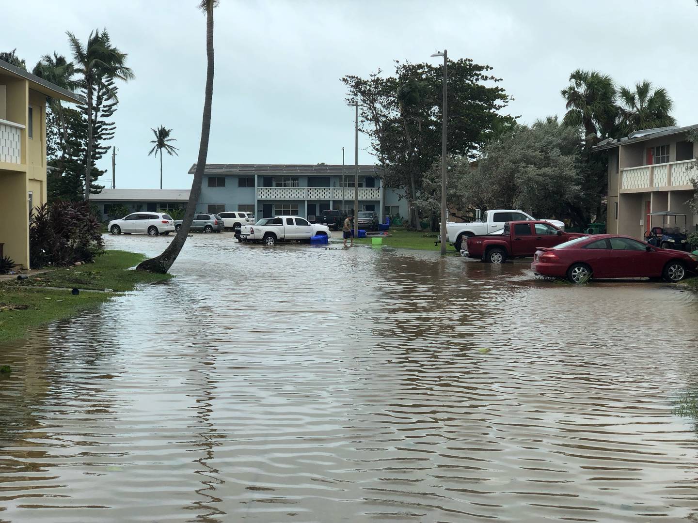 Hurricane Ian flooding hits Naval Air Station Key West, Sept. 28.