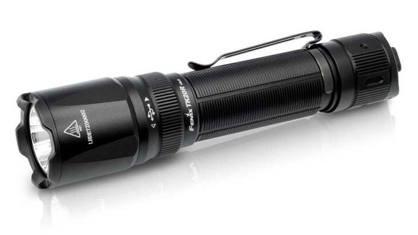 Fenix TK20R is a powerful and adaptable flashlight that’s ready for a lifetime of use and abuse. (Fenix)