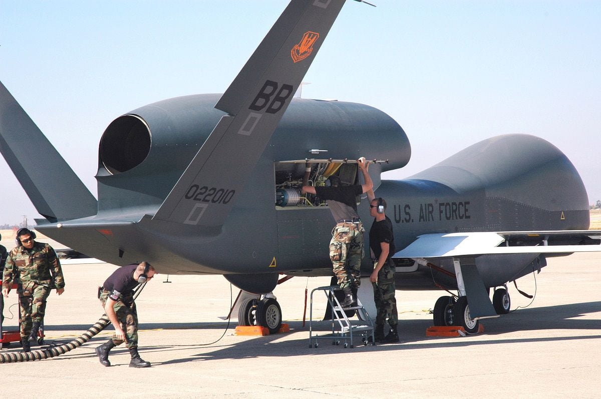 Global Hawk drone crashed off the coast of Spain in June, but the Air Force  stayed mum